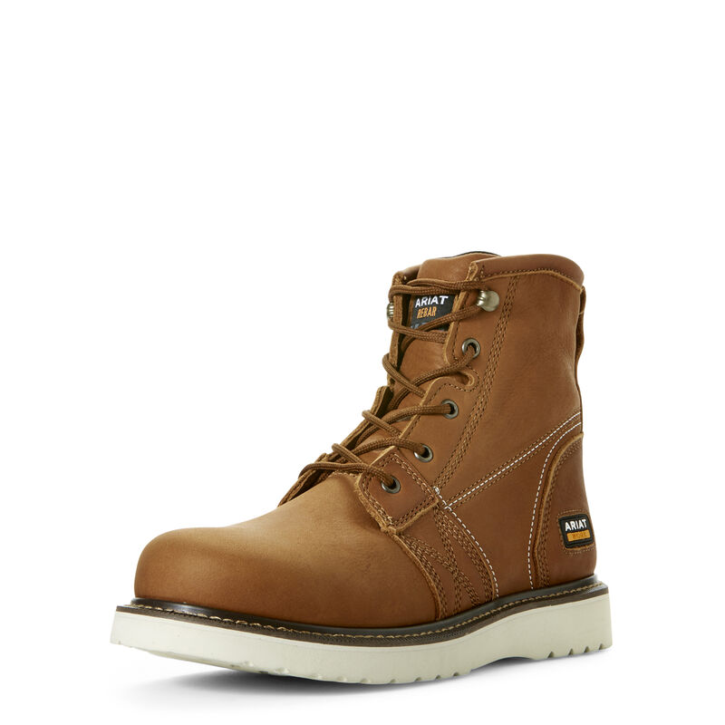 Ariat Rebar Wedge 6 - Miesten Ruskea Työsaappaat ( HARQCK-198 )